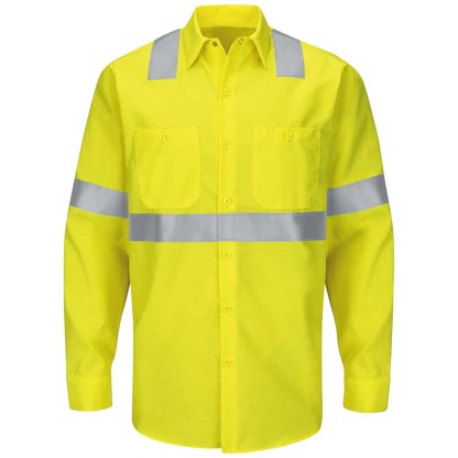 24-SY14 Ripstop Work Shirt w/ Larimer Co logo