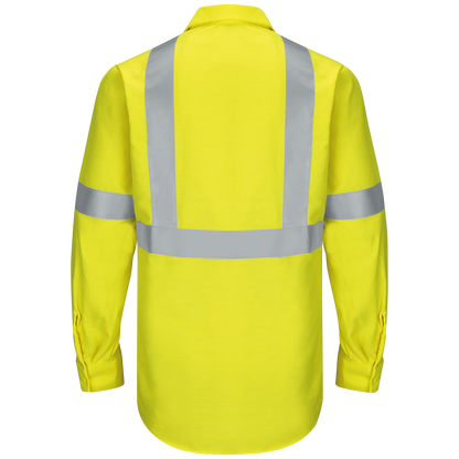 24-SY14 Ripstop Work Shirt w/ Larimer Co logo