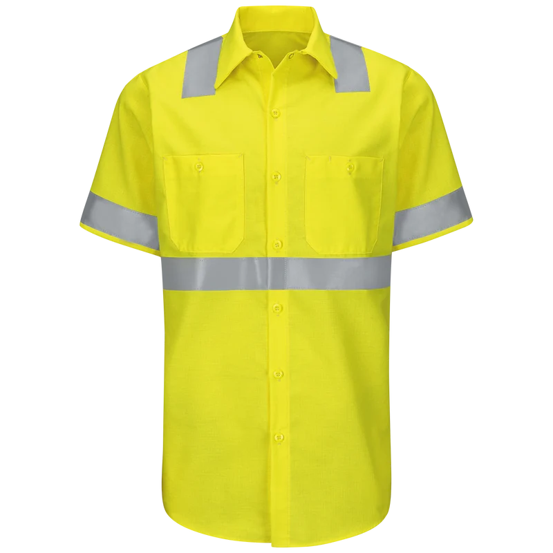 24-SY24 Ripstop Work Shirt w/ Larimer Co logo