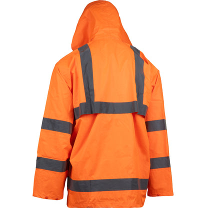 PIP 4033 Three-Piece Rainsuit, orange, alternate view